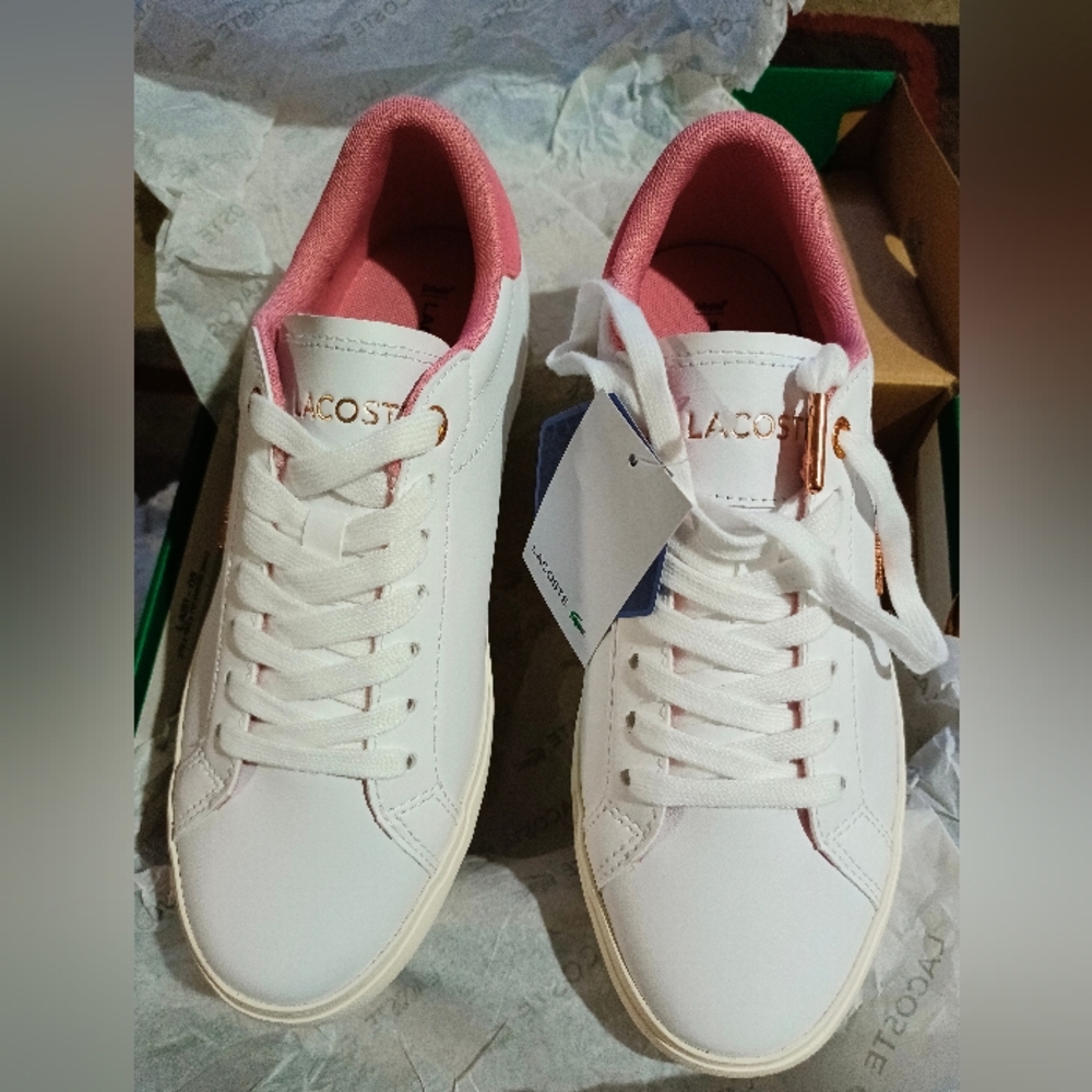 Lacoste Women's Powercourt Leather Sneakers
